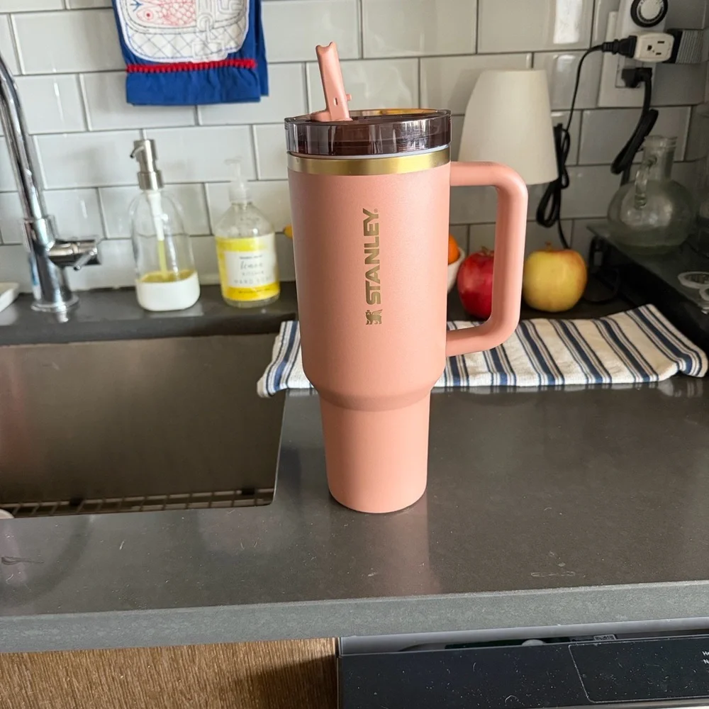 Stanley 40 oz. Quencher ProTour Flip Straw Tumbler in Mocha Latte - Picture 1 of 4